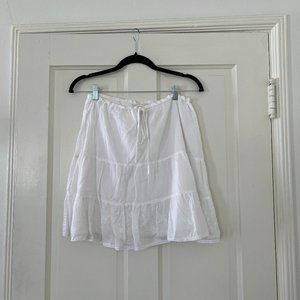 Vintage Abercrombie & Fitch White Skirt